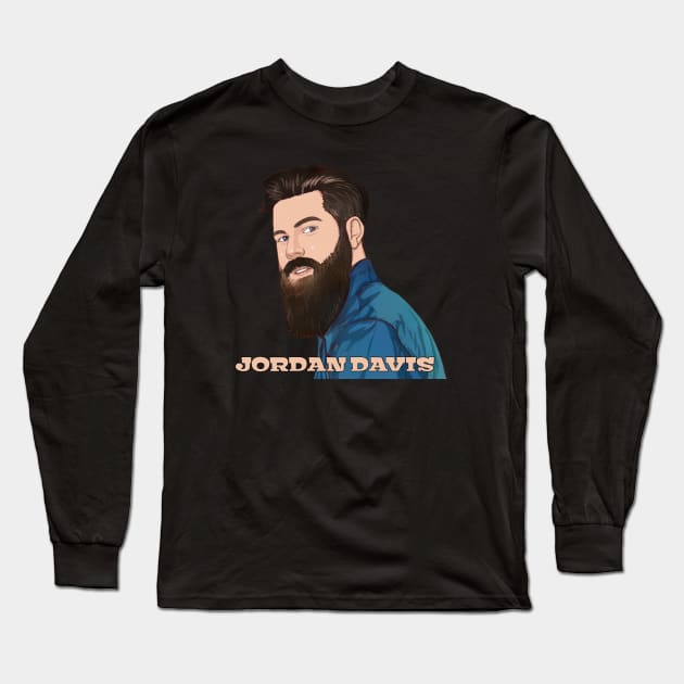 Jordan Davis Long Sleeve T-Shirt by My Quotes